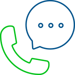 A phone call icon