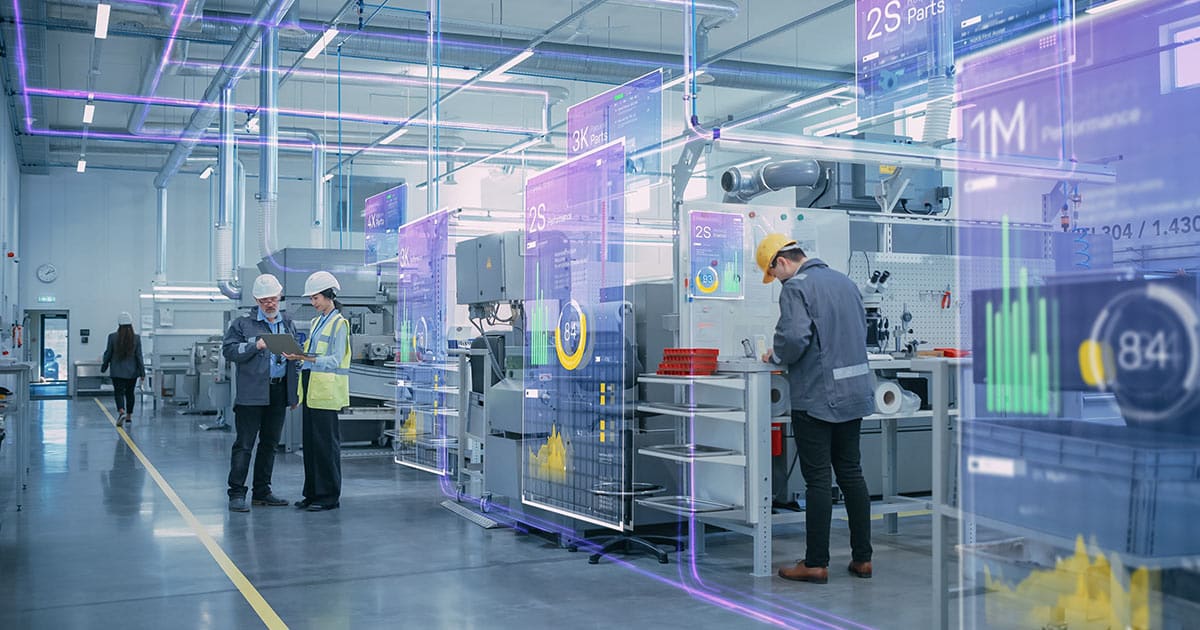 Technicians within a workspace knowing they are protected for their IT needs